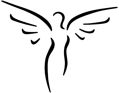 Engel Emblem der Schmuckmarke Celesta